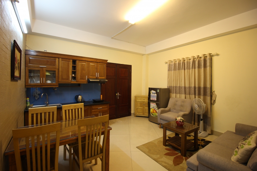 Brightly 1 bedroom apartment for rent in Tay Ho Hanoi